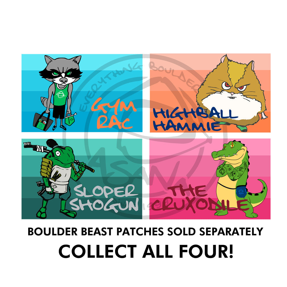 Asana Boulder Beast Patches